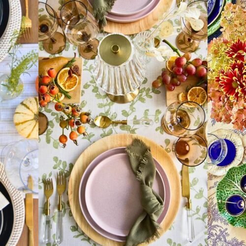 fall table decor