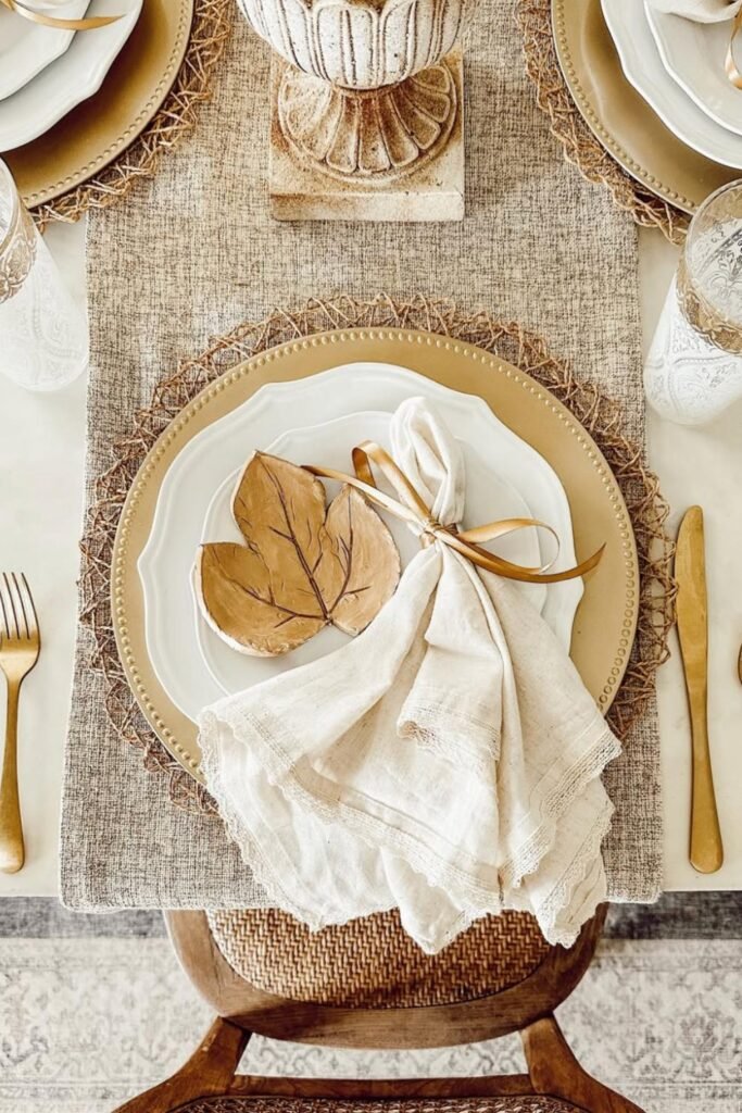 fall party table decor