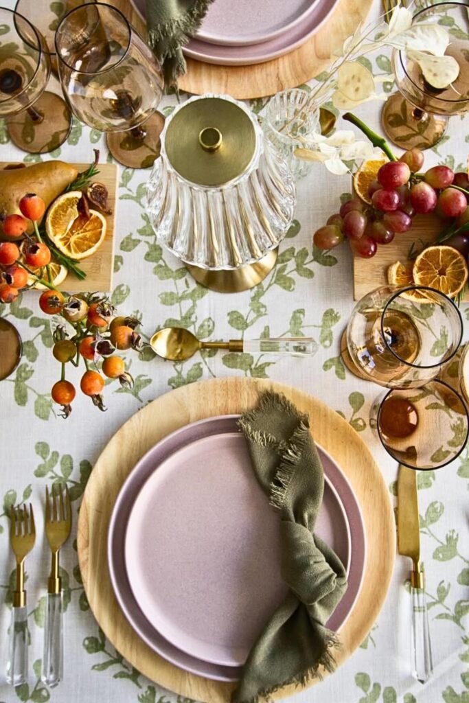 fall table decor ideas