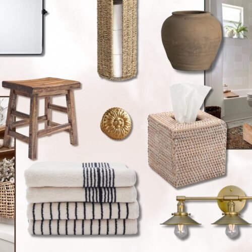 farmhouse bathroom decor