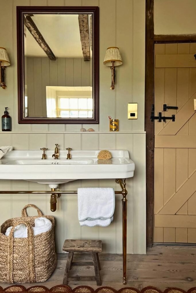 modern farmhouse bathroom decor