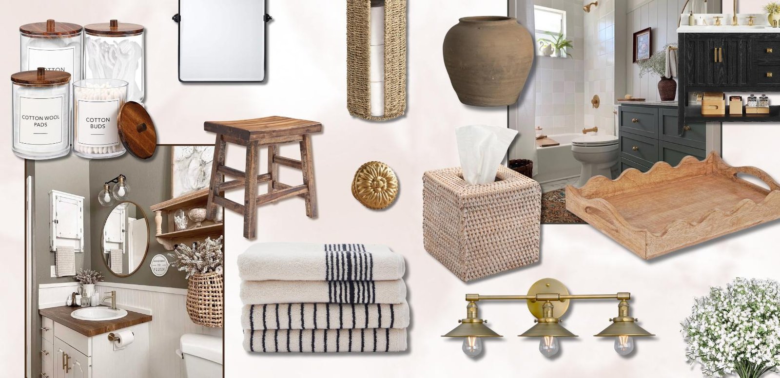 farmhouse bathroom decor