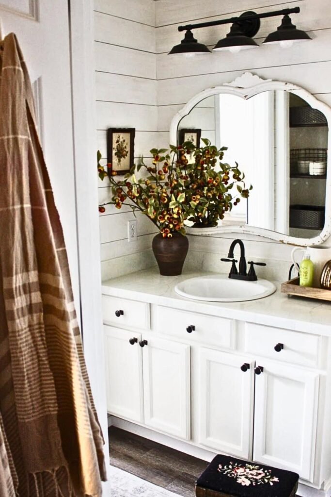 rustic farmhouse bathroom ideas