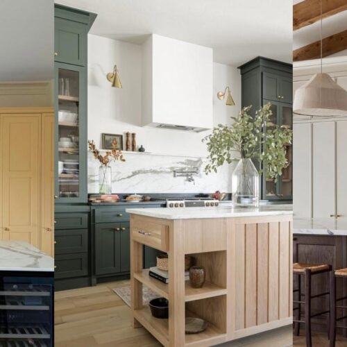 two tone kitchen cabinets color combinations ideas