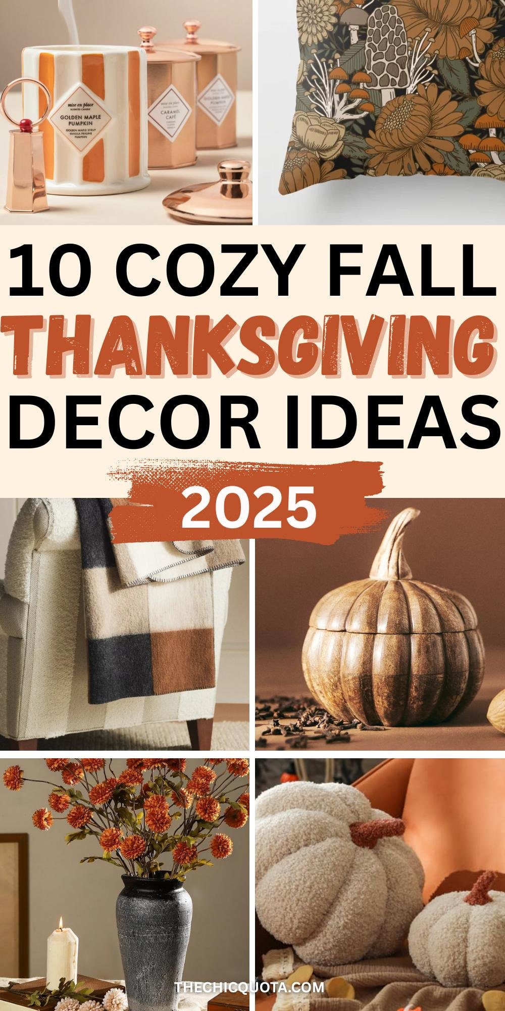 fall thanksgiving decor