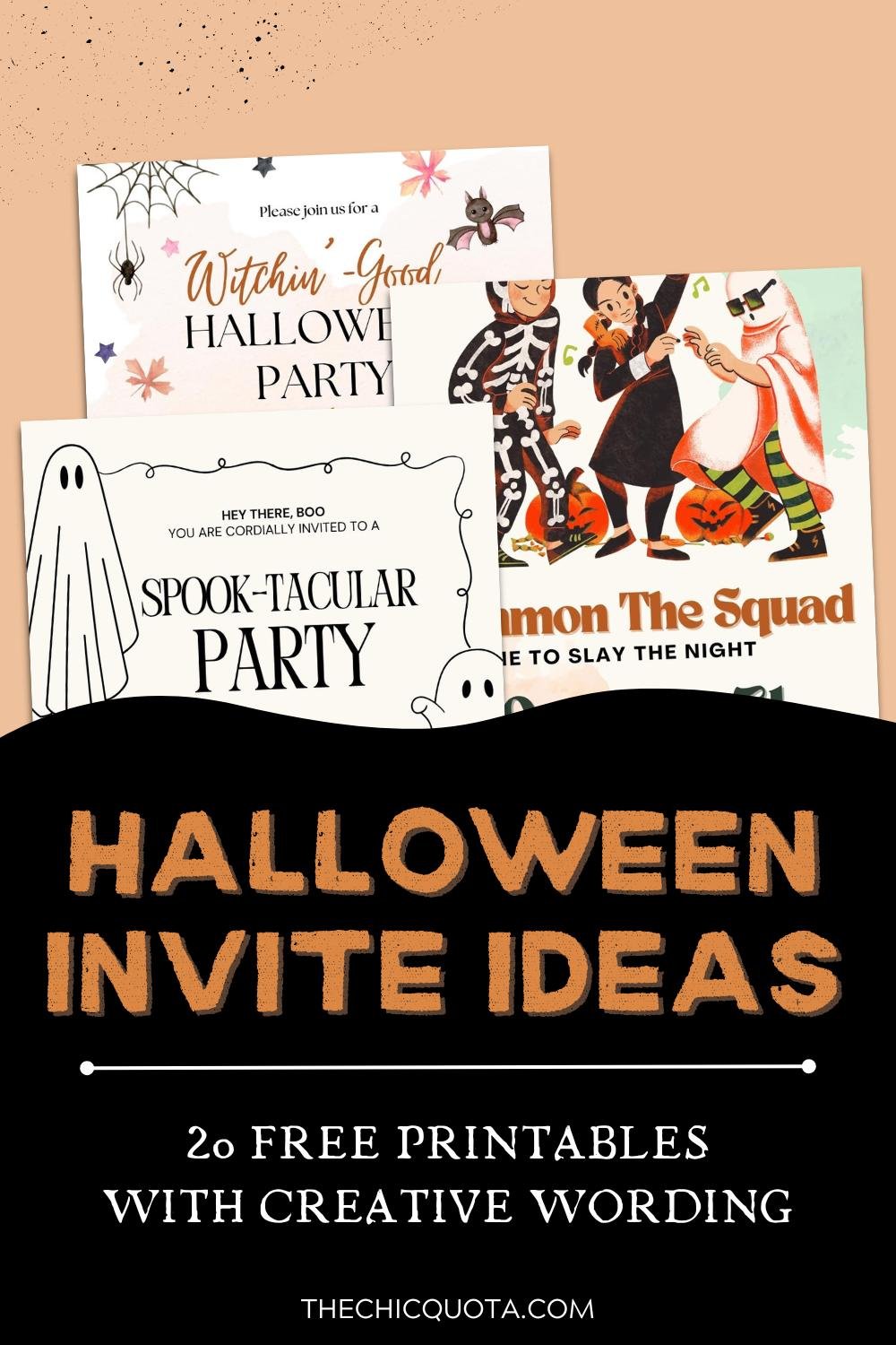 halloween invite