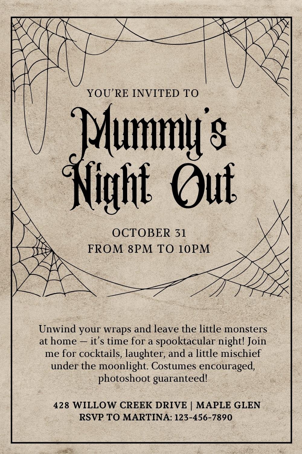 halloween party invitation ideas
