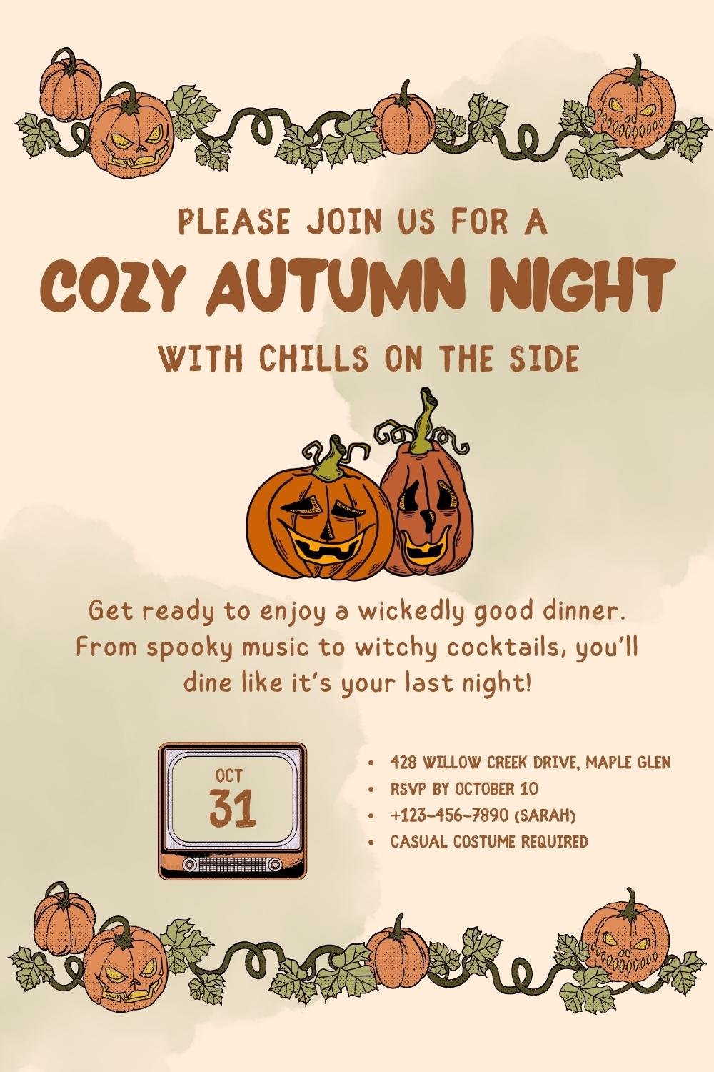 halloween party inso