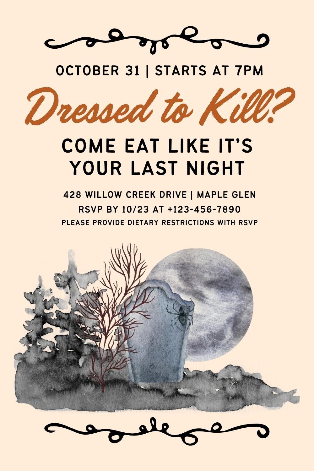 halloween invitation ideas
