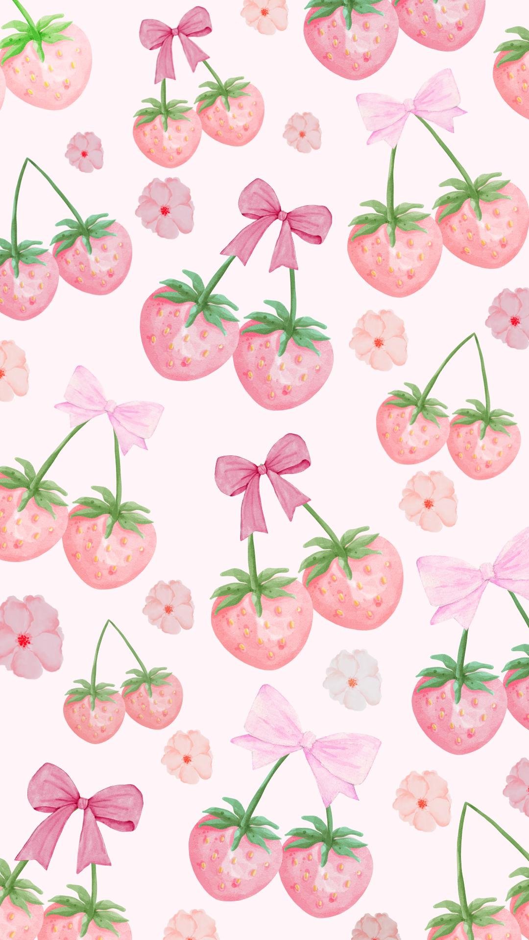 pink wallpaper coquette