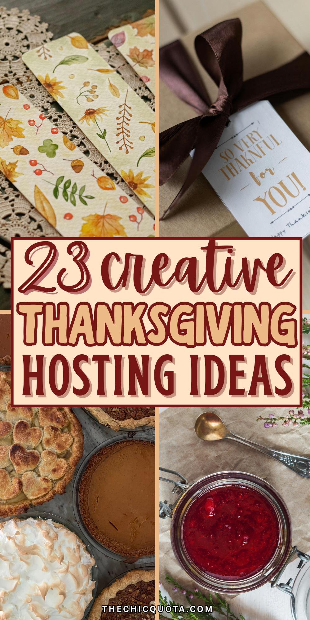 thanksgiving hosting ideas