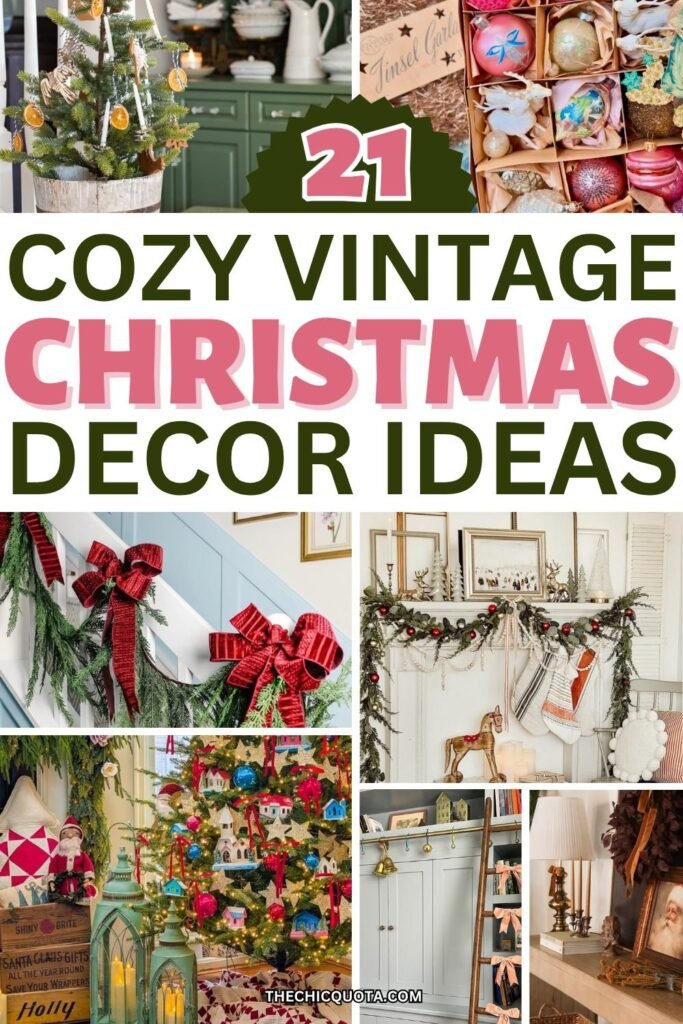 vintage christmas decor ideas