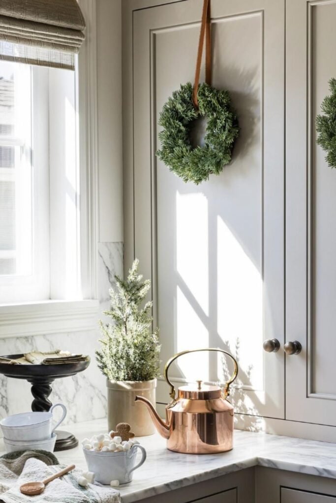 how to decorate with antique ornaments