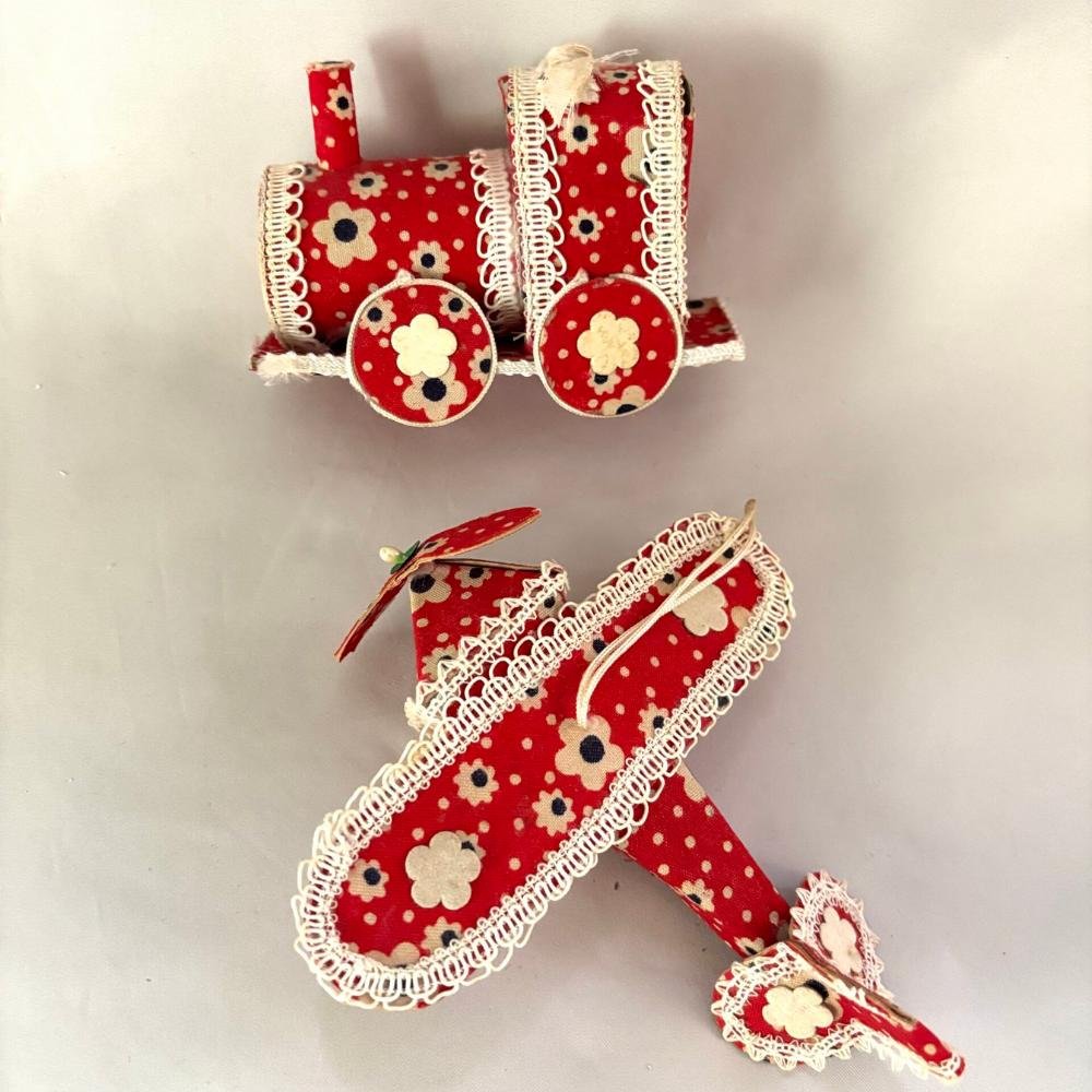 assorted vintage christmas baubles