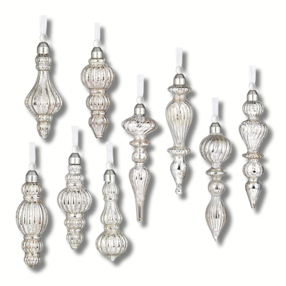 vintage paper mace ornaments