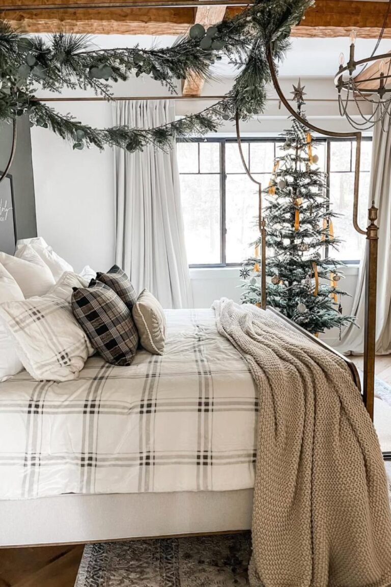 22 Beautiful Modern Farmhouse Christmas Decor Ideas You Can Copy On A ...