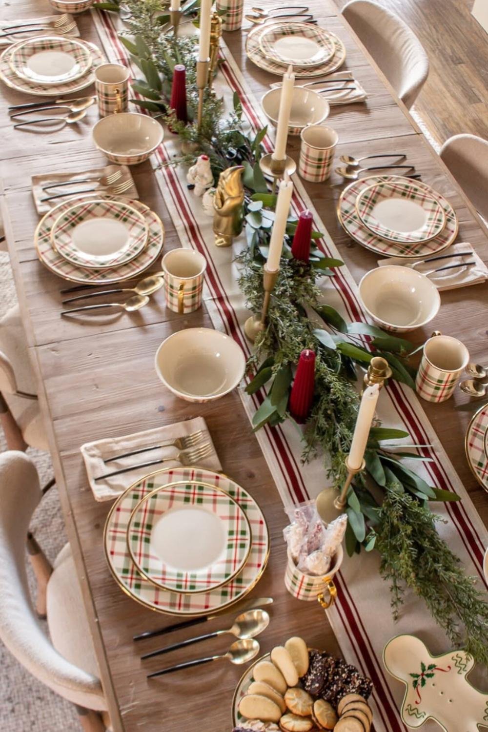 rusti christmas centerpieces for table