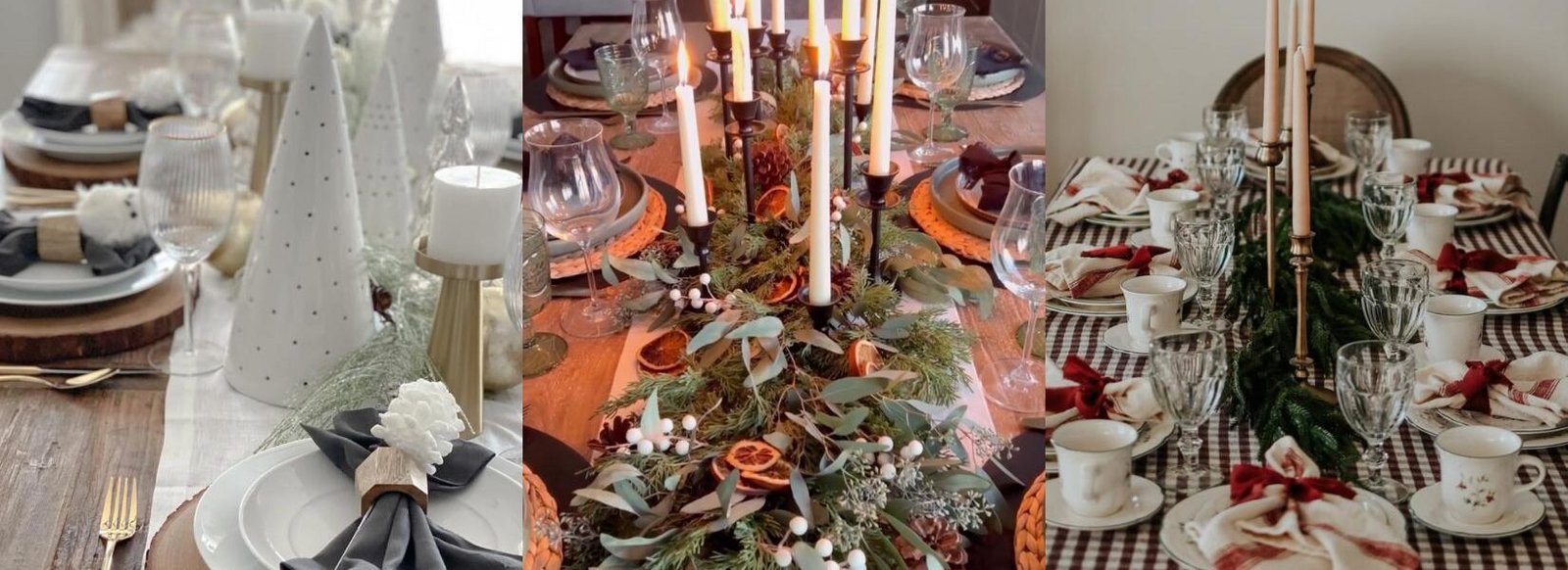 20 Rustic Christmas Table Decor Themes Your Guests Will Love