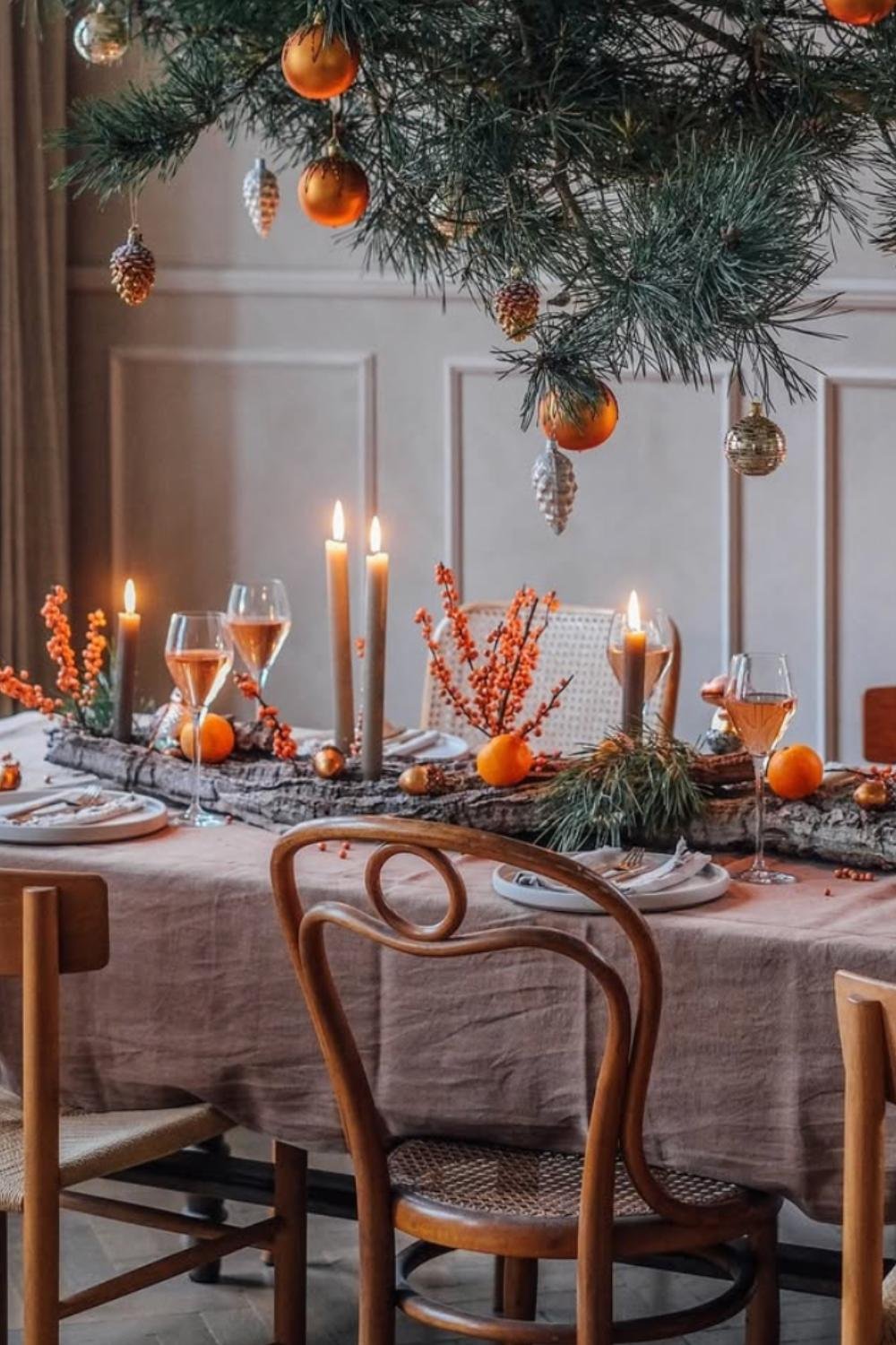 xmas table decorations