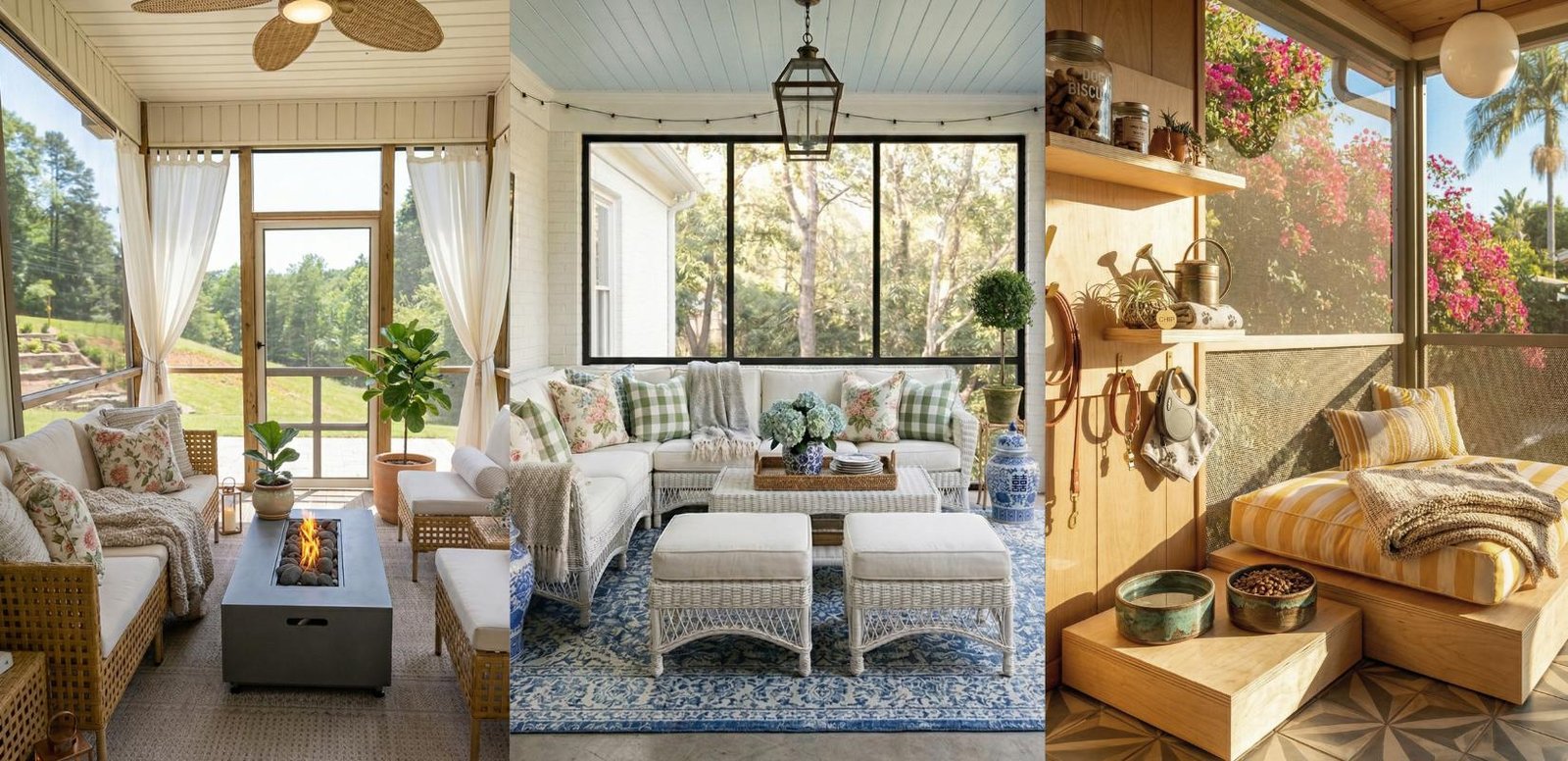 cozy screened in porch ideas