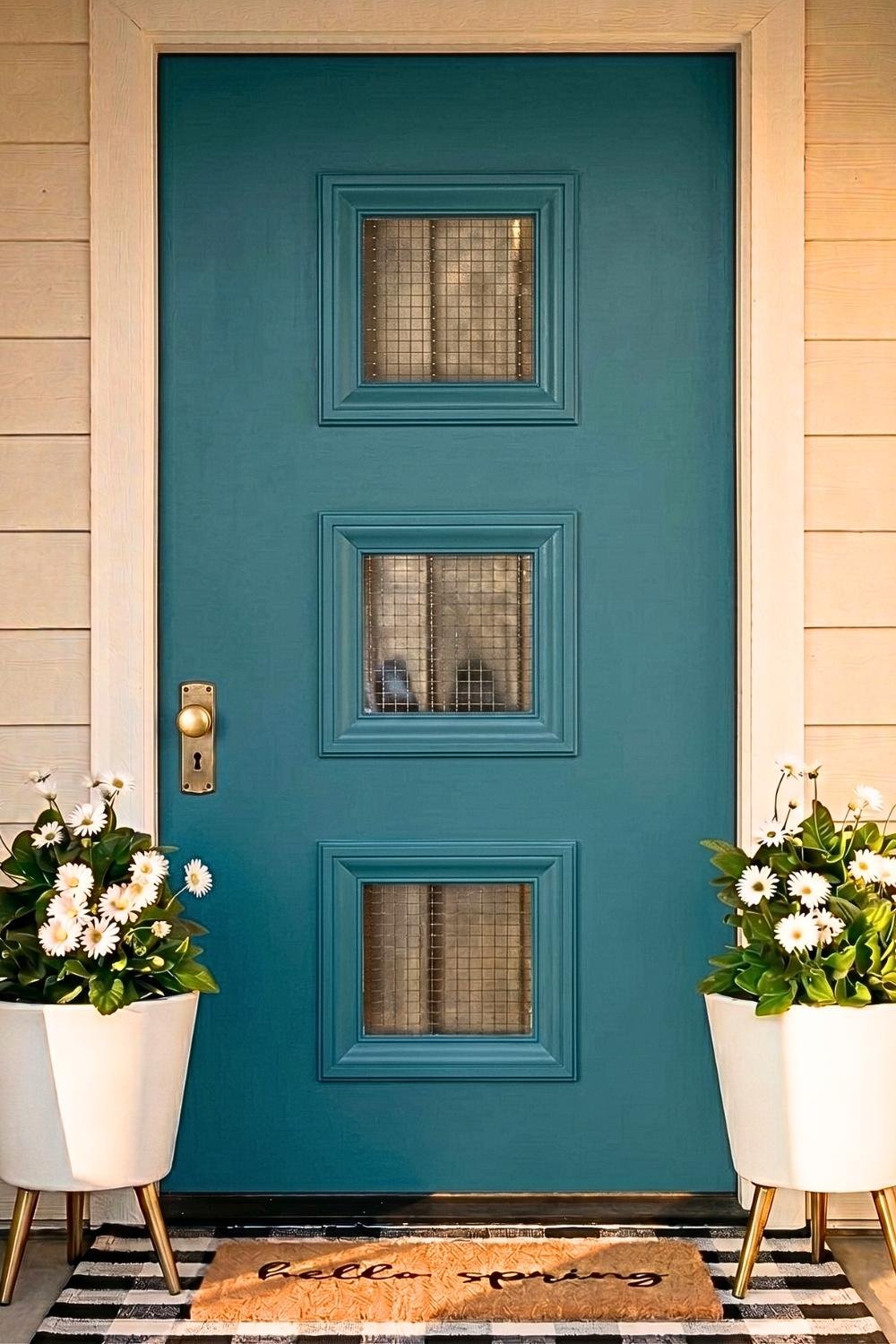 front door color schemes