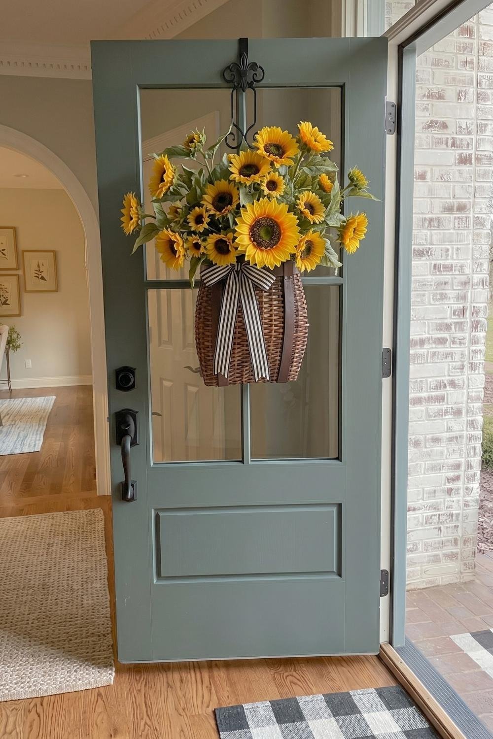 colored exterior doors