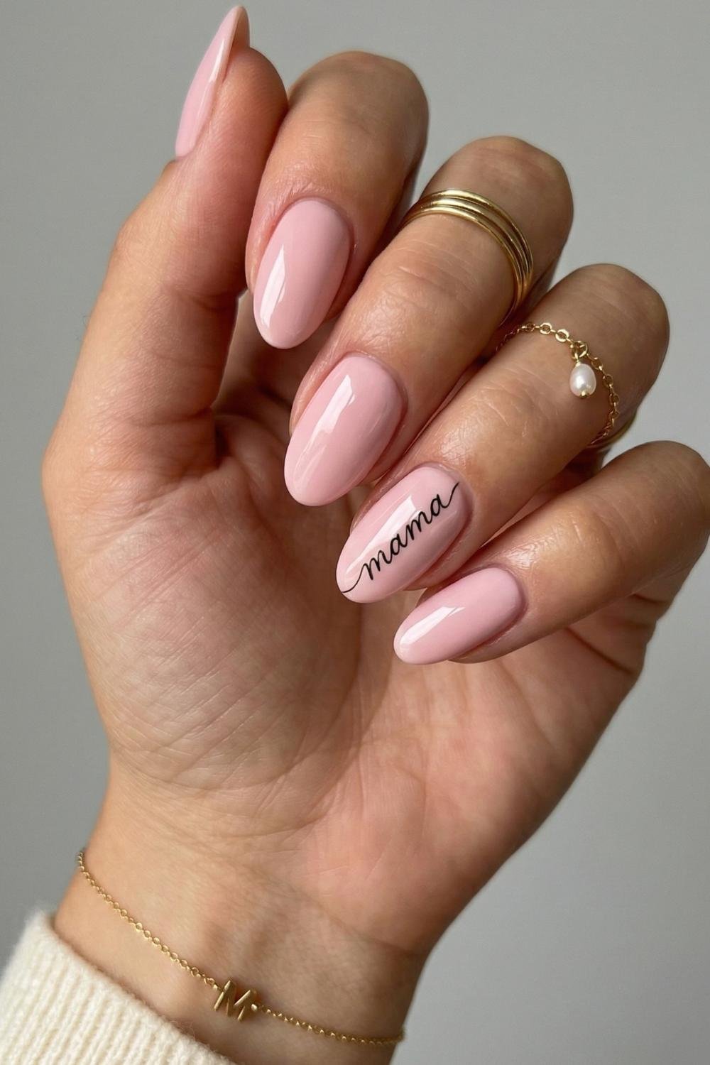 mother's day nail art