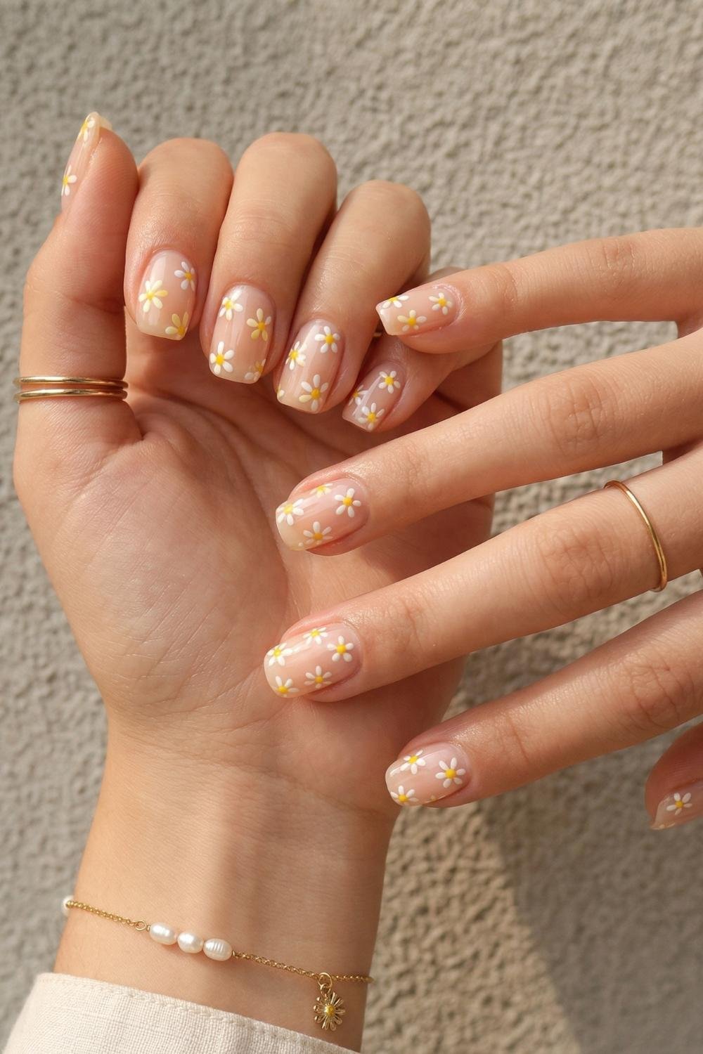 short spring set nails