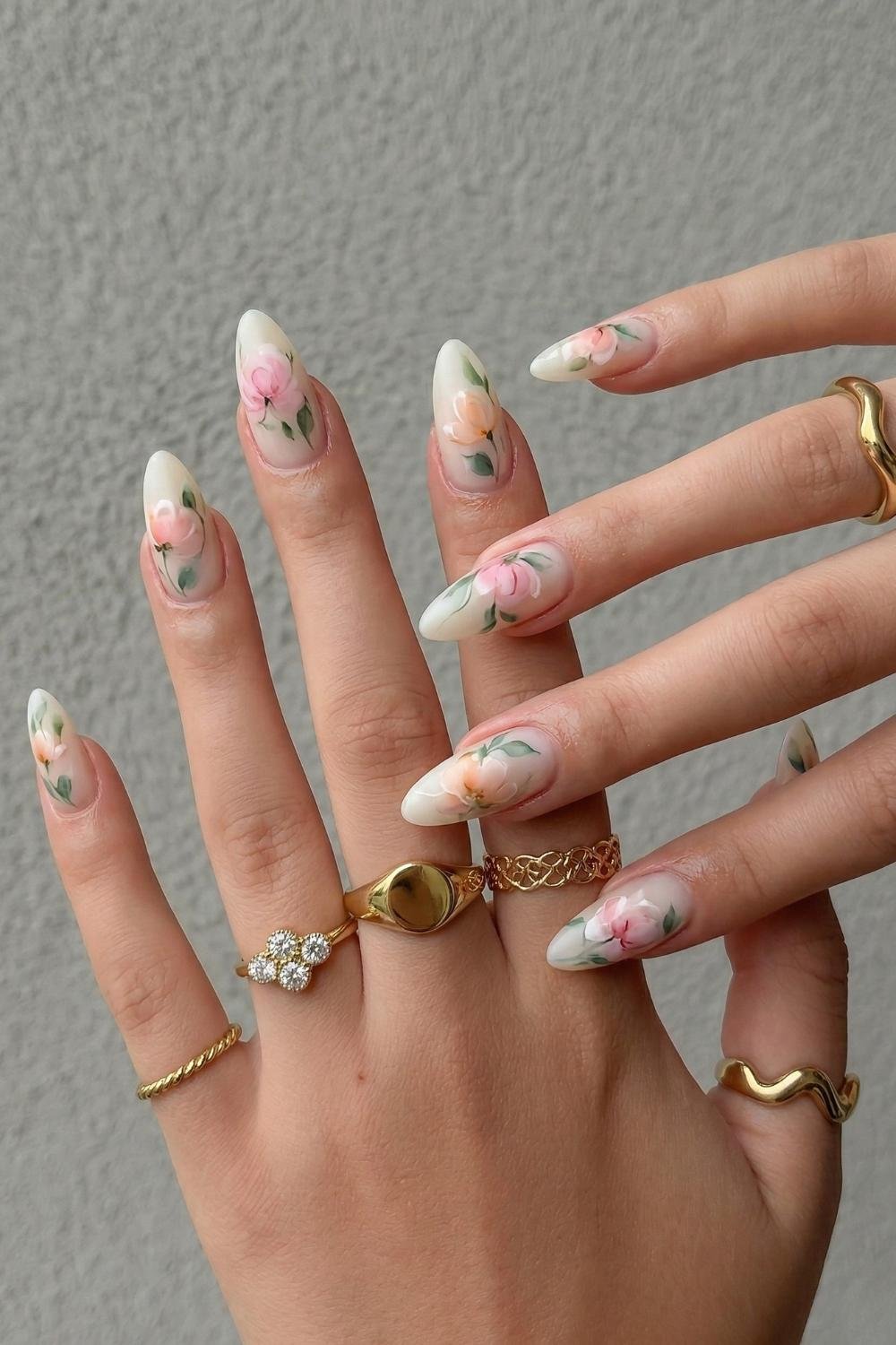 cute spring nails