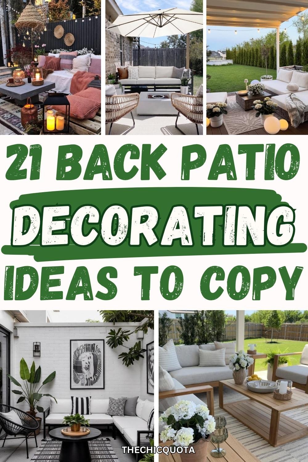 back patio decorating ideas