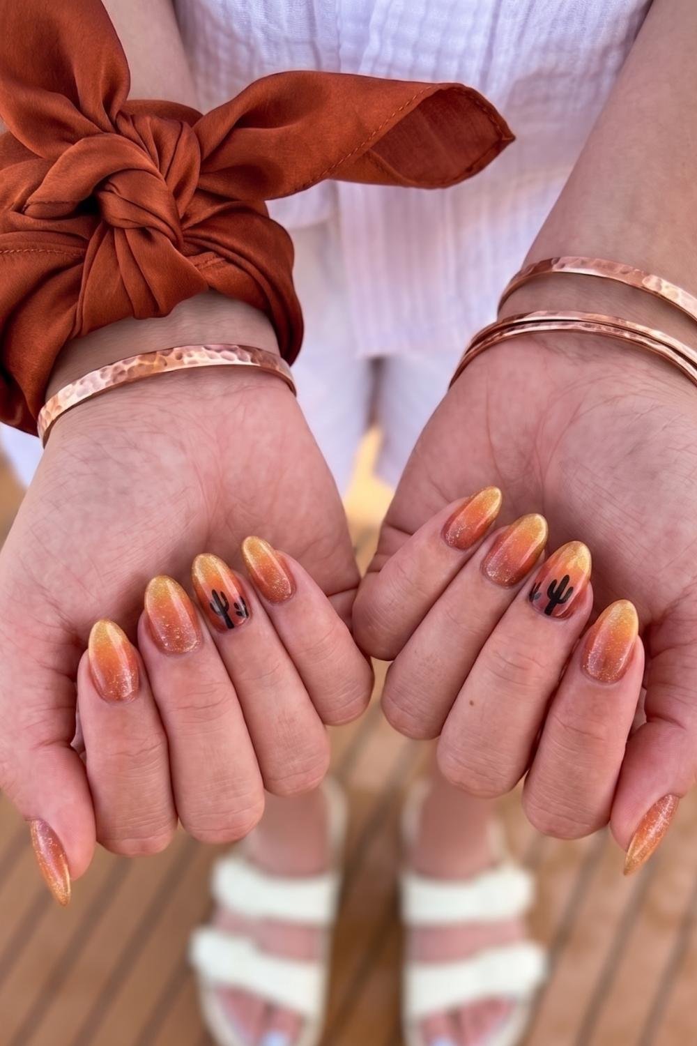 holiday nails summer acrylic
