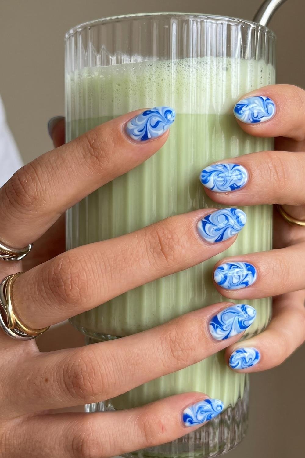 holiday nails summer acrylic