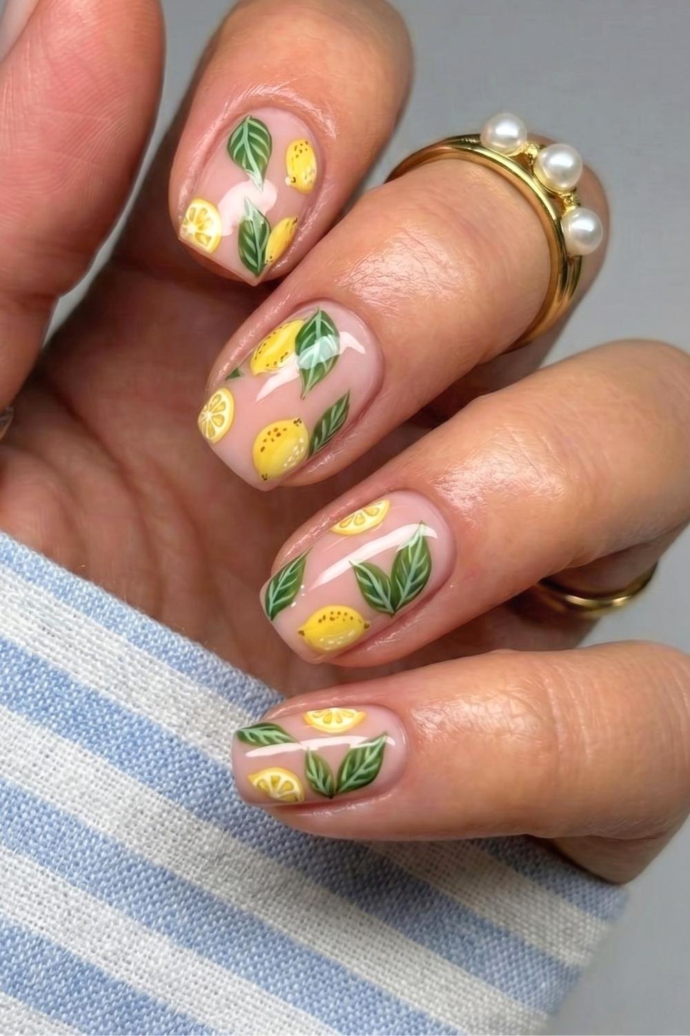 girly acrylic nails